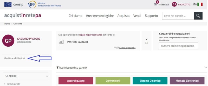 Abilitazione al nuovo codice appalti Portale Acquisti in rete PA