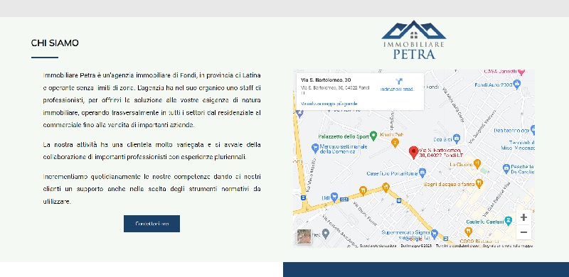 sito web agenzia immobiliare mappa interattiva